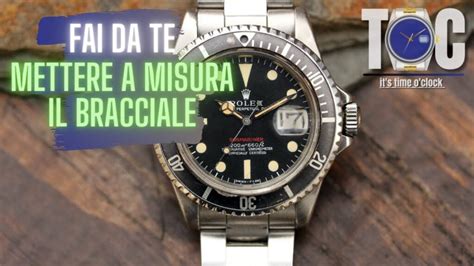 microregolazione rolex|Come regolare alla giusta misura il BRACCIALE di un orologio .